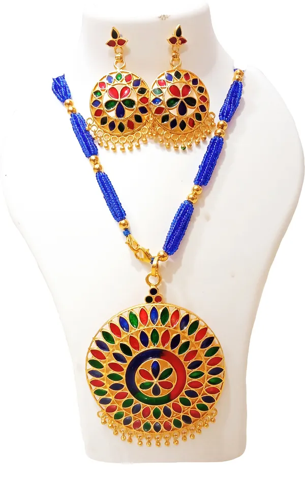 Assamese_Japi_Multi_Colour_Jewellery_Set_For_Women_&_Girl